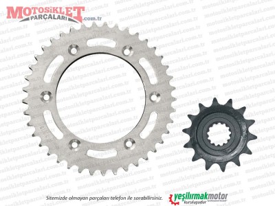 CF Moto 450SR Ön - Arka Dişli Set - 14T-41T CF Moto 450SR Ön - Arka Dişli Set - 14T-41T